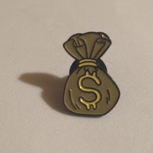 🧁 3/$30 Money Bag Enamel Pin NEW
